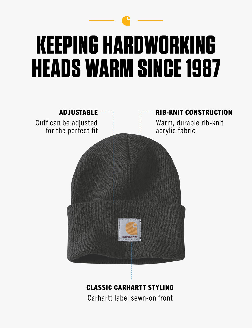 Carhartt Men's Knit Cuffed Beanie