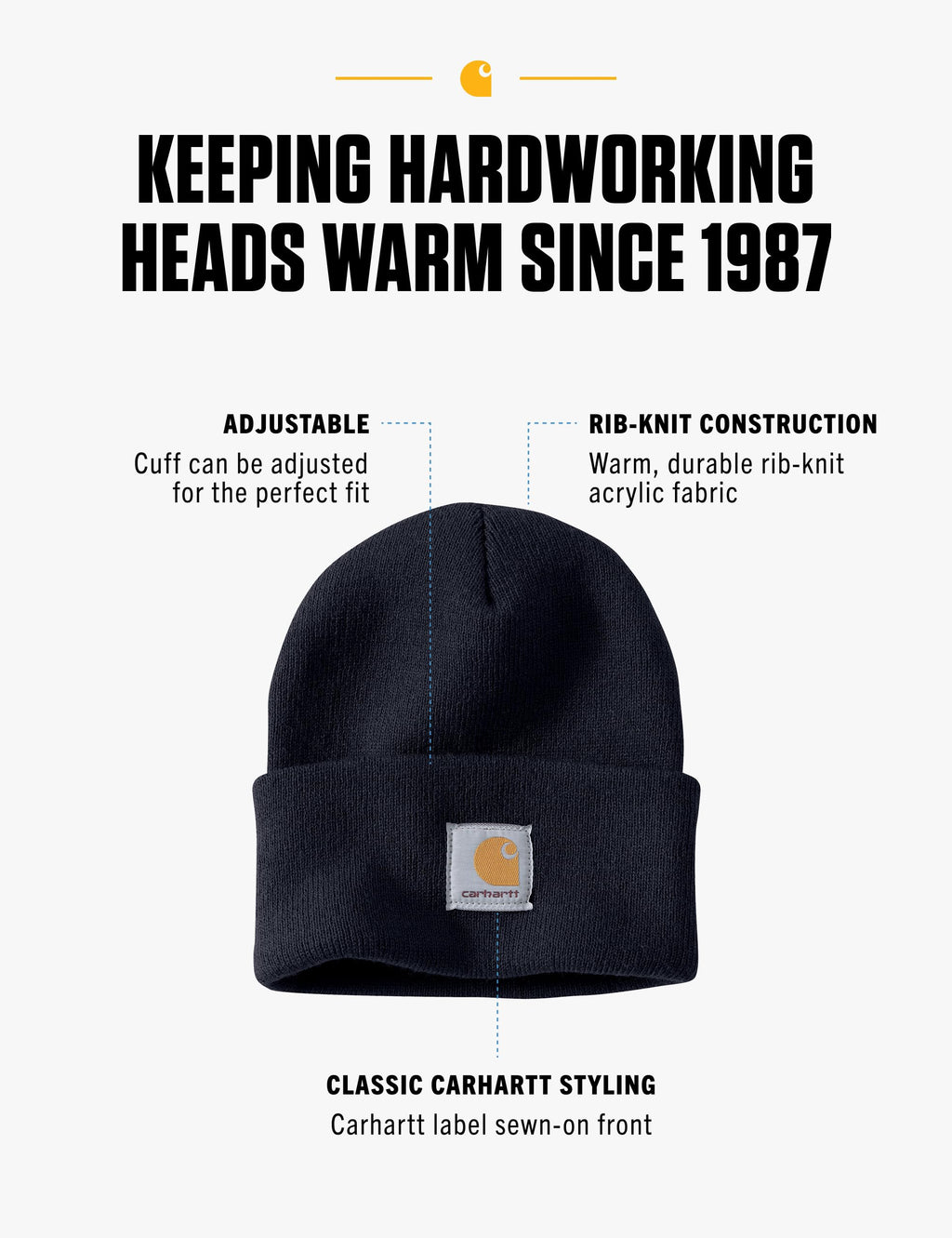Carhartt Men's Knit Cuffed Beanie